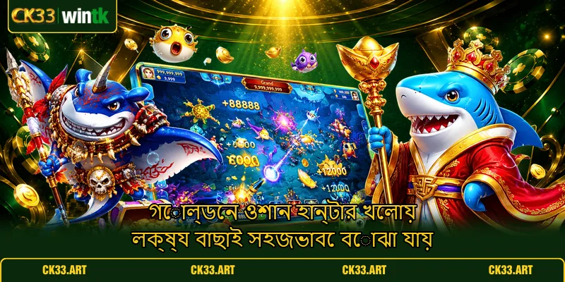 গোল্ডেন ওশান হান্টার খেলায় লক্ষ্য বাছাই সহজভাবে বোঝা যায় গোল্ডেন ওশান হান্টার খেলায় লক্ষ্য বাছাই সহজভাবে বোঝা যায়