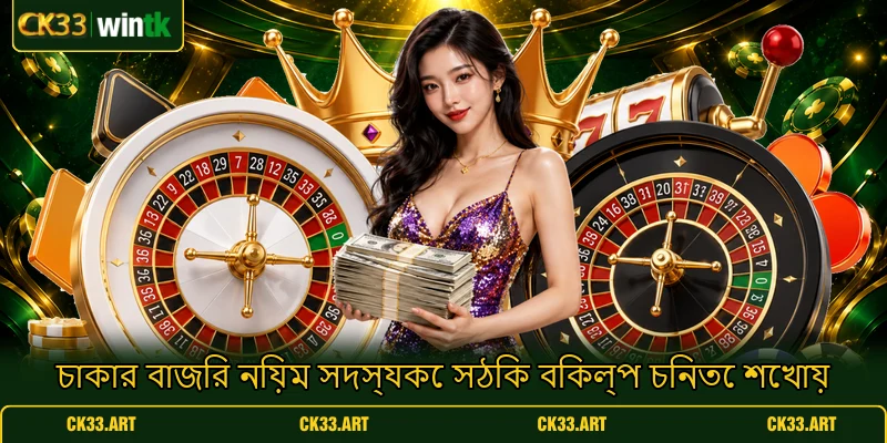 চাকার বাজির নিয়ম সদস্যকে সঠিক বিকল্প চিনতে শেখায় চাকার বাজির নিয়ম সদস্যকে সঠিক বিকল্প চিনতে শেখায়