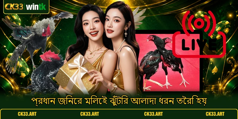 প্রধান জিনের মিলেই ঝুঁটির আলাদা ধরন তৈরি হয় প্রধান জিনের মিলেই ঝুঁটির আলাদা ধরন তৈরি হয়