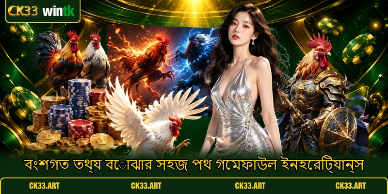 বংশগত তথ্য বোঝার সহজ পথ গেমফাউল ইনহেরিট্যান্স বংশগত তথ্য বোঝার সহজ পথ গেমফাউল ইনহেরিট্যান্স