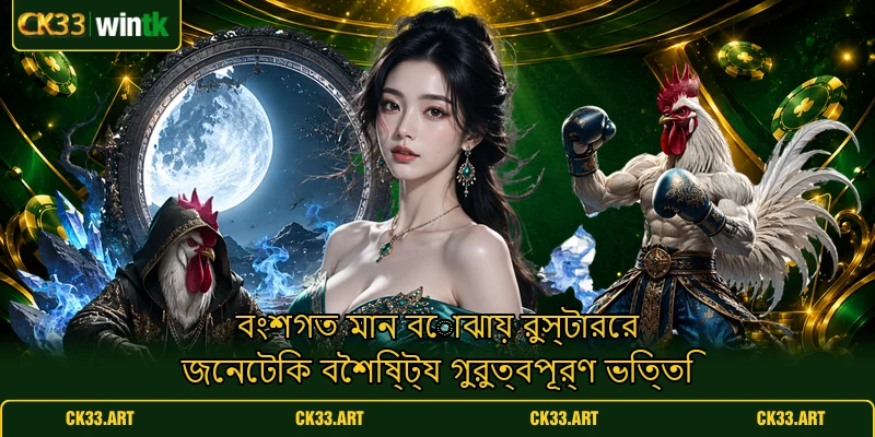 বংশগত মান বোঝায় রুস্টারের জেনেটিক বৈশিষ্ট্য গুরুত্বপূর্ণ ভিত্তি বংশগত মান বোঝায় রুস্টারের জেনেটিক বৈশিষ্ট্য গুরুত্বপূর্ণ ভিত্তি