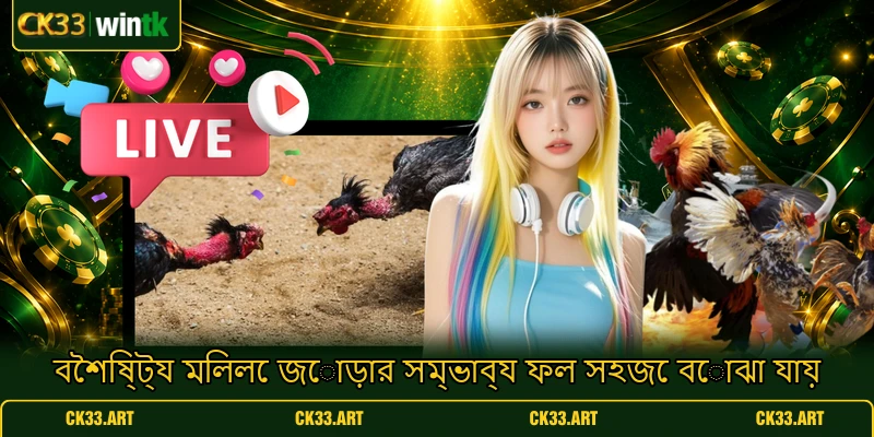 বৈশিষ্ট্য মিললে জোড়ার সম্ভাব্য ফল সহজে বোঝা যায় বৈশিষ্ট্য মিললে জোড়ার সম্ভাব্য ফল সহজে বোঝা যায়