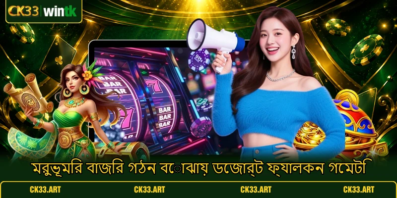 মরুভূমির বাজির গঠন বোঝায় ডেজার্ট ফ্যালকন গেমটি মরুভূমির বাজির গঠন বোঝায় ডেজার্ট ফ্যালকন গেমটি