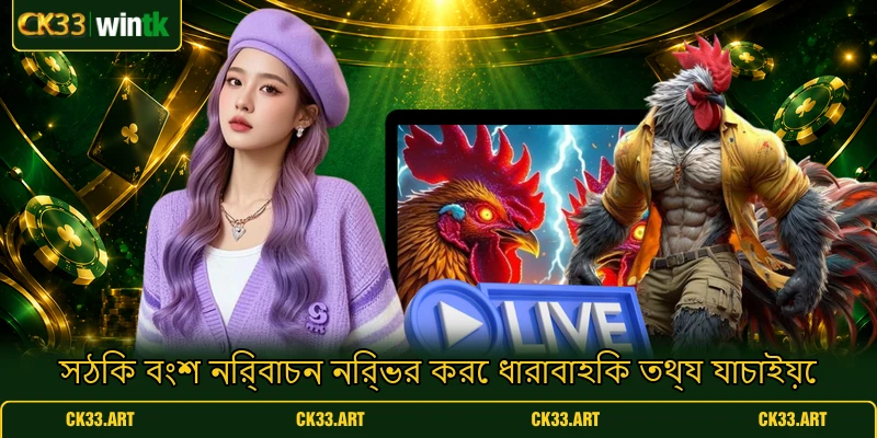 সঠিক বংশ নির্বাচন নির্ভর করে ধারাবাহিক তথ্য যাচাইয়ে সঠিক বংশ নির্বাচন নির্ভর করে ধারাবাহিক তথ্য যাচাইয়ে