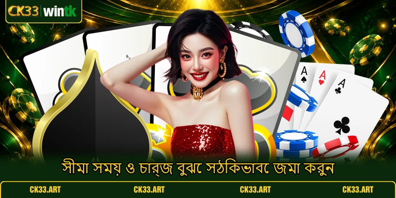 সীমা সময় ও চার্জ বুঝে সঠিকভাবে জমা করুন সীমা সময় ও চার্জ বুঝে সঠিকভাবে জমা করুন
